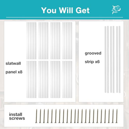 Slatwall Panel Wall Storage Systems