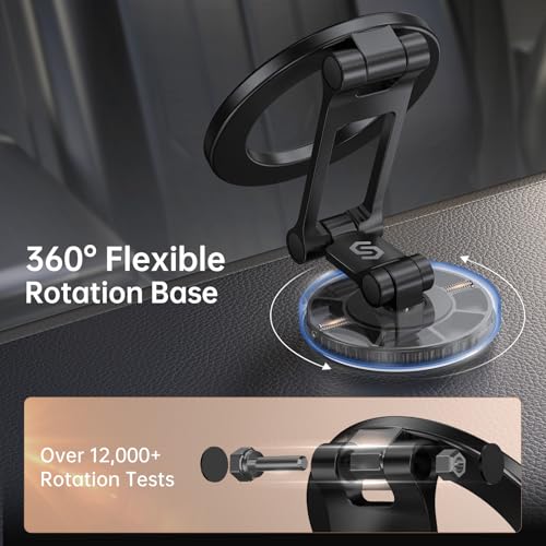Fits MagSafe Car Mount Magnetic Phone Holder for Dash and Tesla