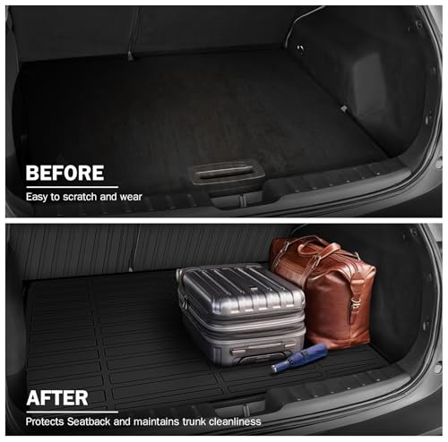Trunk Mat & Backrest Mat Compatible with 2025 2026 Nissan Kicks