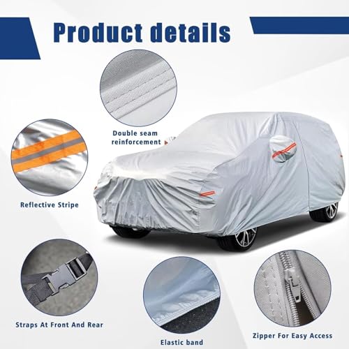 6 Layers Waterproof SUV Car Cover for Land Rover Range Rover Evoque