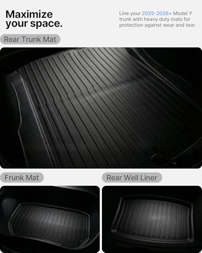 6Pcs Floor Mats for Tesla Model 3 Highland 2024 (6 Count)