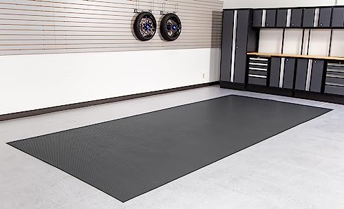 Small Coin Pattern Vinyl Garage Flooring Mat