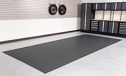 Small Coin Pattern Vinyl Garage Flooring Mat