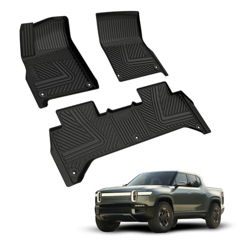 Floor Mats for Rivian R1T 2022 (4 Count)