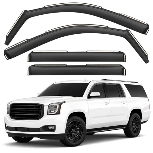Window Deflectors Smoke Tinted In (4 Count)