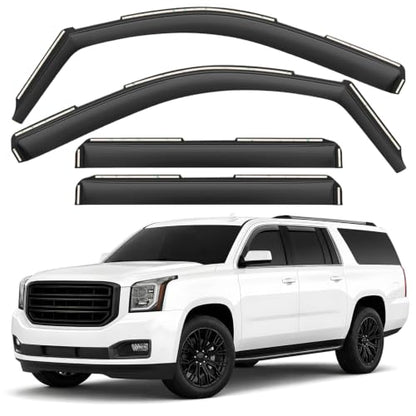 Window Deflectors Smoke Tinted In (4 Count)