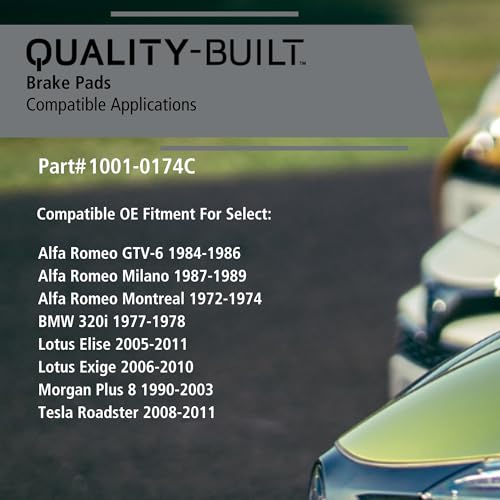 Front Ceramic Brake Pads