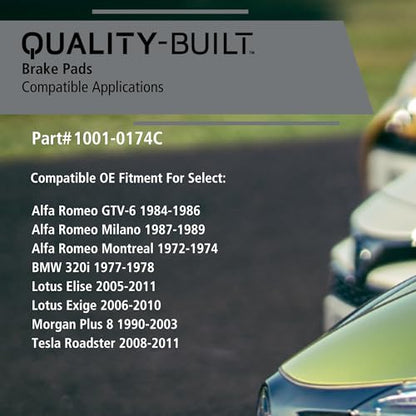Front Ceramic Brake Pads