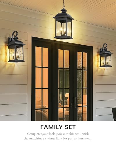 3 Light Outdoor Wall Light