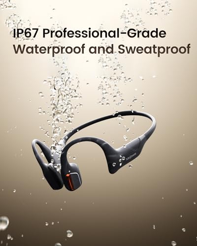 Purra Run IP67 Bone Conduction Open Ear Sports Bluetooth Headphones