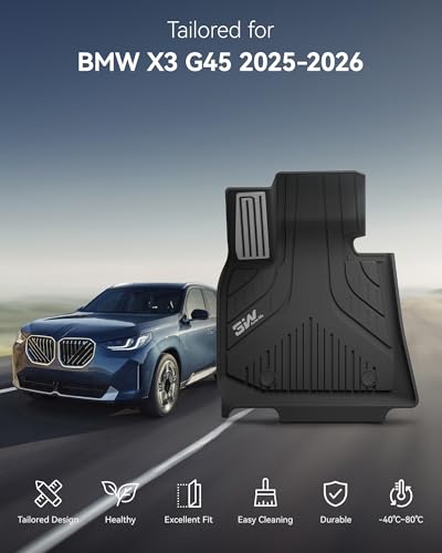 Floor Mats & Cargo Liner for BMW X3 G45 2025 2026 30