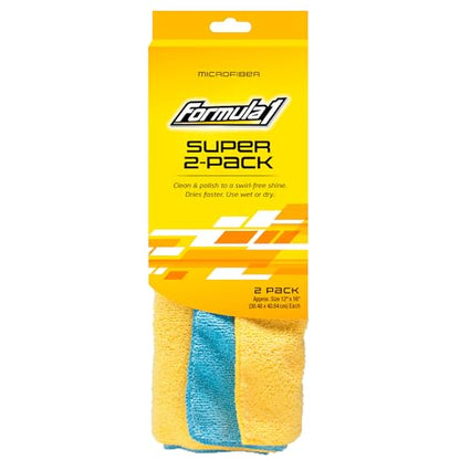 Super 2 Pack Microfiber Towels for Auto Detailing