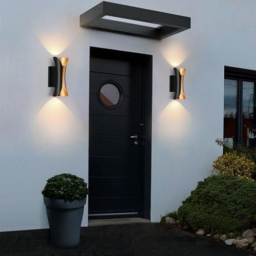 2 Pack Outdoor Wall Light (2 Count)