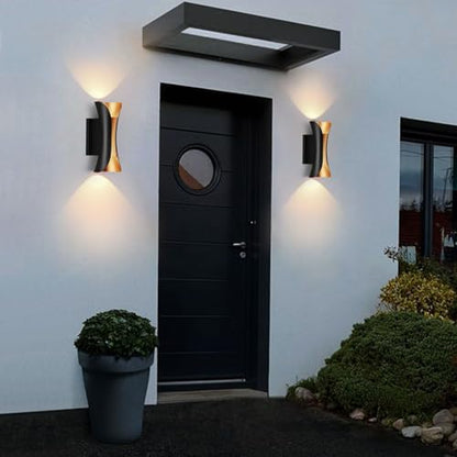2 Pack Outdoor Wall Light (2 Count)