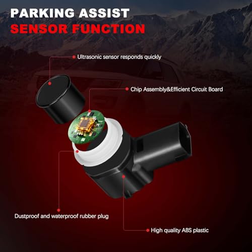 Parking Assist Sensor Compatible with Ford Edge Escape Expedition Explorer Flex Focus Fusion Mustang Taurus