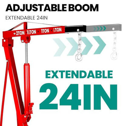4400 Lbs Engine Hoist Cherry Picker