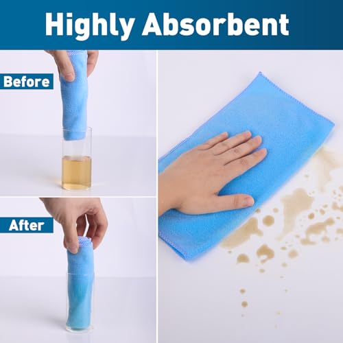 Microfiber Cleaning Cloths (15 Count)