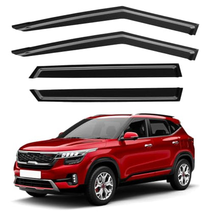 Window Visors Rain Guards for 2021 2022 2023 2024 2025 2026 Kia Seltos