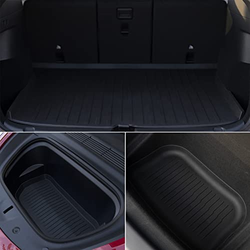 6Pcs Floor Mats for Tesla Model Y 2021 (6 Count)