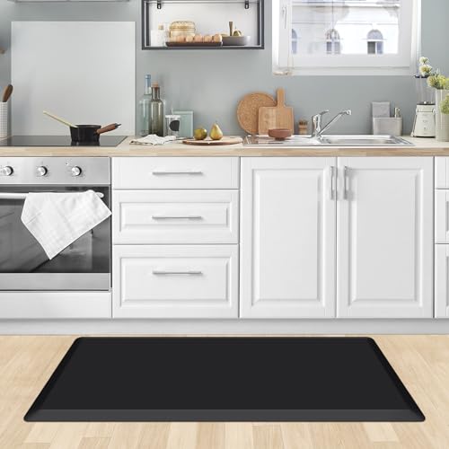 0.8" Thick Kitchen Mat Cushioned Anti Fatigue Rug Comfort Floor Mats