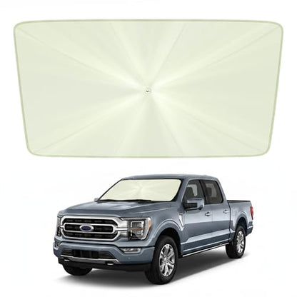 Custom Fit Ford F150 Windshield Sun Shade Umbrella