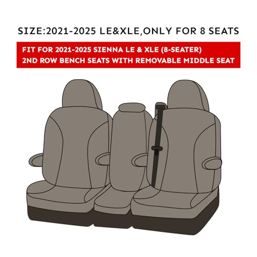 Sienna Seat Covers for 2021