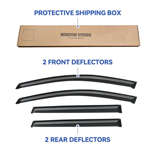 Window Visors Rain Guards for 2009