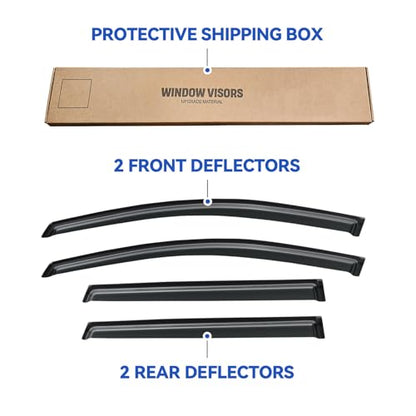 Window Visors Rain Guards for 2009