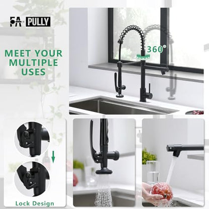 Black Kitchen Faucet