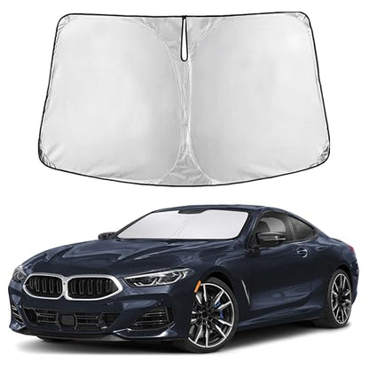 Windshield Sunshade Compatible for BMW 8 Series 1991