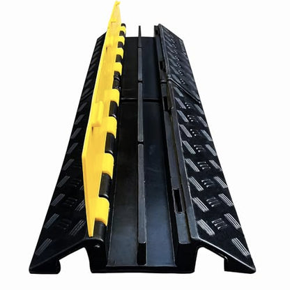 Foldable 2 Channel Rubber Cable Protector