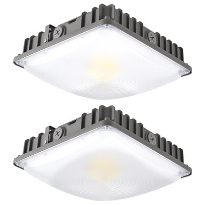 LED Canopy Garage Light 3CCT LED Gas Station Commercial Fixture Lights