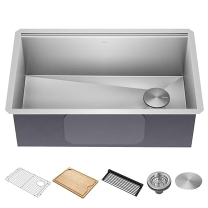 Stainless Steel 30 in Undermount Kitchen Sink KWU110