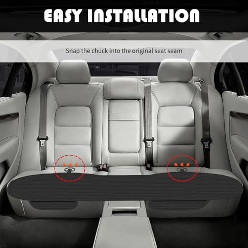 Upgraded Car Back Seat Covers with Storage Bag