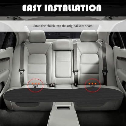 Upgraded Car Back Seat Covers with Storage Bag