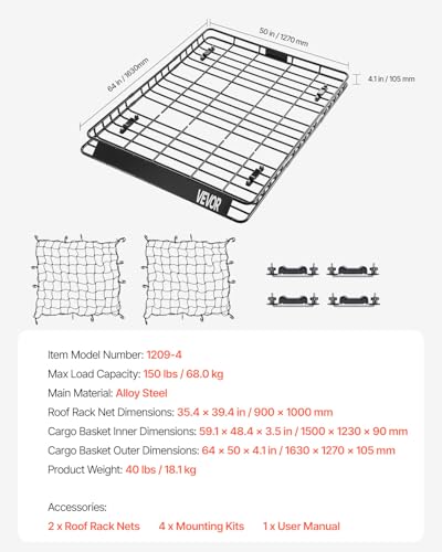 Roof Rack Basket