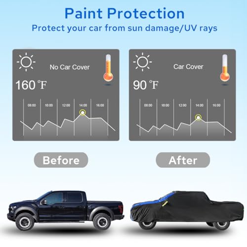 Truck Cover Waterproof All Weather for Pickup