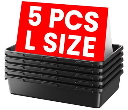 Large Size】【5 Pcs】 Tool Box Organizer Tray Divider Tool Chest (5 Count)