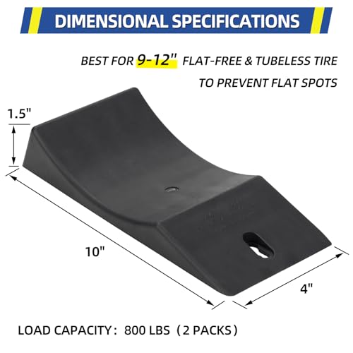 2 Pack Tire Saver Ramp for 9 (2 Count)
