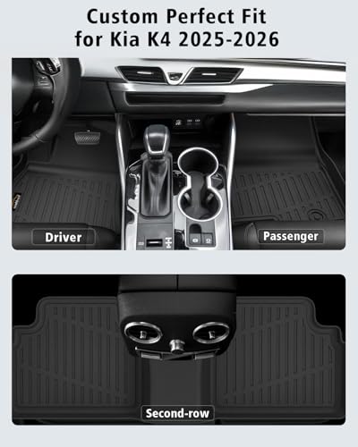 Floor Mats Custom for Kia K4 2025 2026