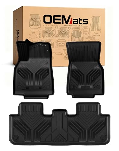 Premium Color TPE Floor Mats Custom Fit for Tesla Model Y Juniper 2025 2026