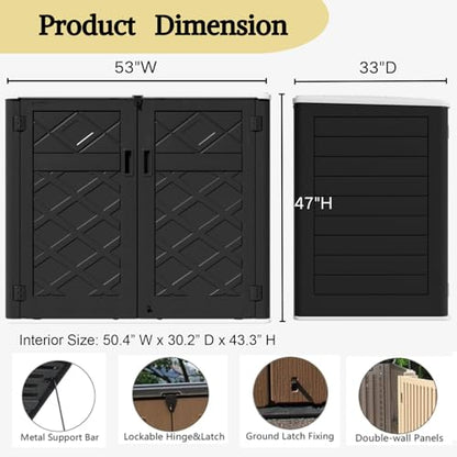 Large Outdoor Storage Shed