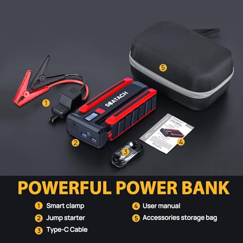 4000A Car Battery Jump Starter