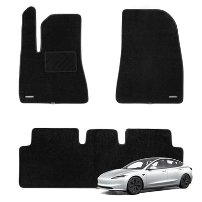 Carpet Floor Mats for Tesla Model 3 Highland 2024