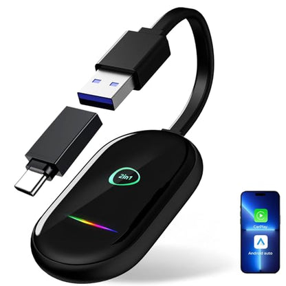 Wireless CarPlay & Android Auto Adapter