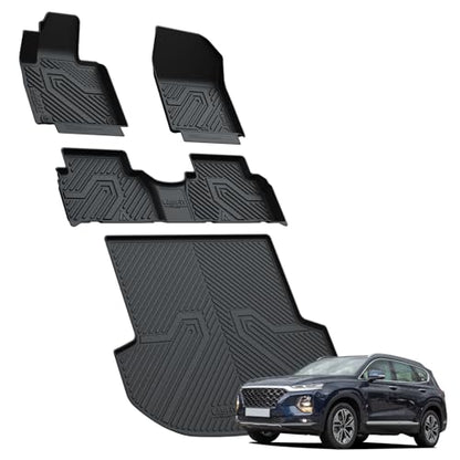 Floor Mats for Hyundai Santa Fe 2020 2019