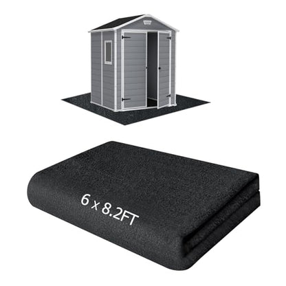 6x8.2FT Outdoor Storage Shed Floor Mat