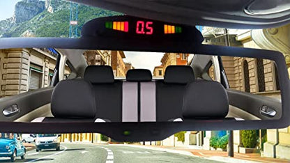 New 4 Parking Sensors LED Display Car Reverse Backup Radar System 10 Pack