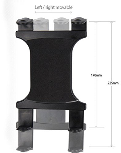 Heavy Duty Flexible 22“ Aluminum gooseneck ELD compliant car truck fleet floor seat bolt tablet mount for Apple iPad Air Pro Mini Microsoft Surface Pro