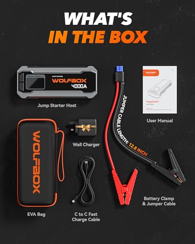 4000A Jump Starter